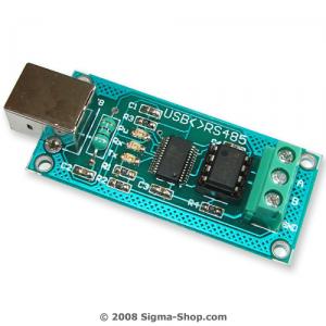 Adaptateur Convertisseur USB-RS485, FTDI Interface, PCB