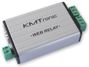 WEB LAN Two channels Relay Ethernet IP Controller - BOX